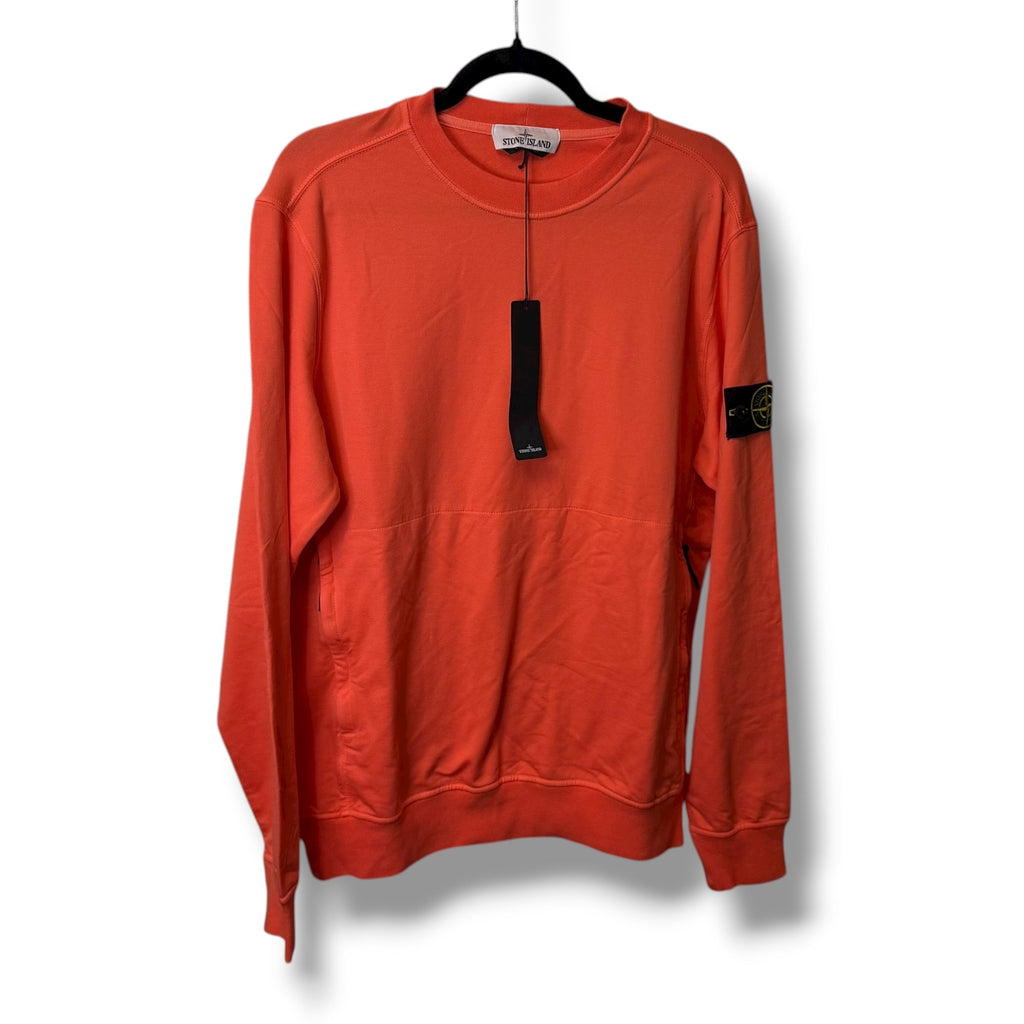 Stone Island Zip Pocket Jumper (L, 23”)