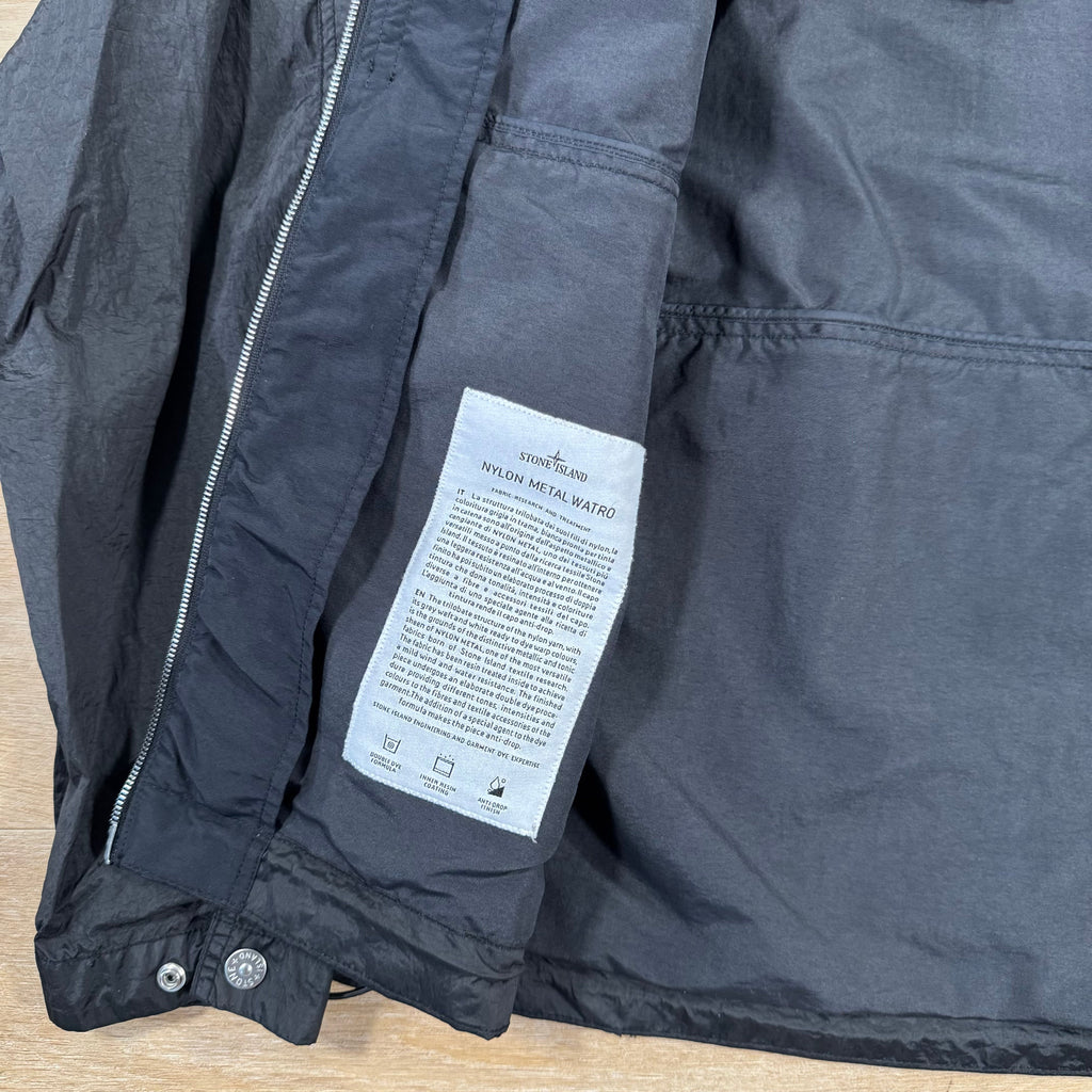 Stone Island Nylon Metal Watro-TC Convertible Jacket in Black