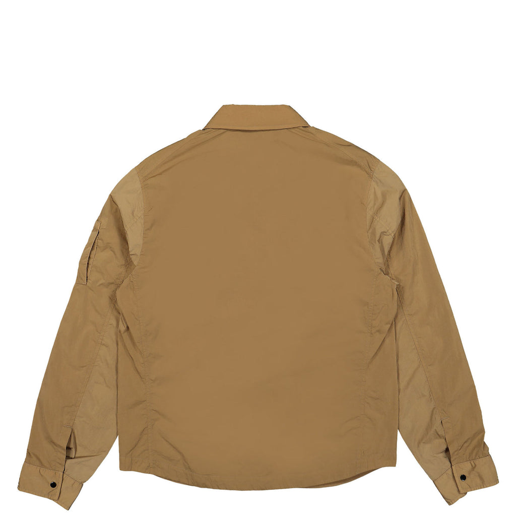 Cp Company Chrome-R Overshirt In Lead Grey