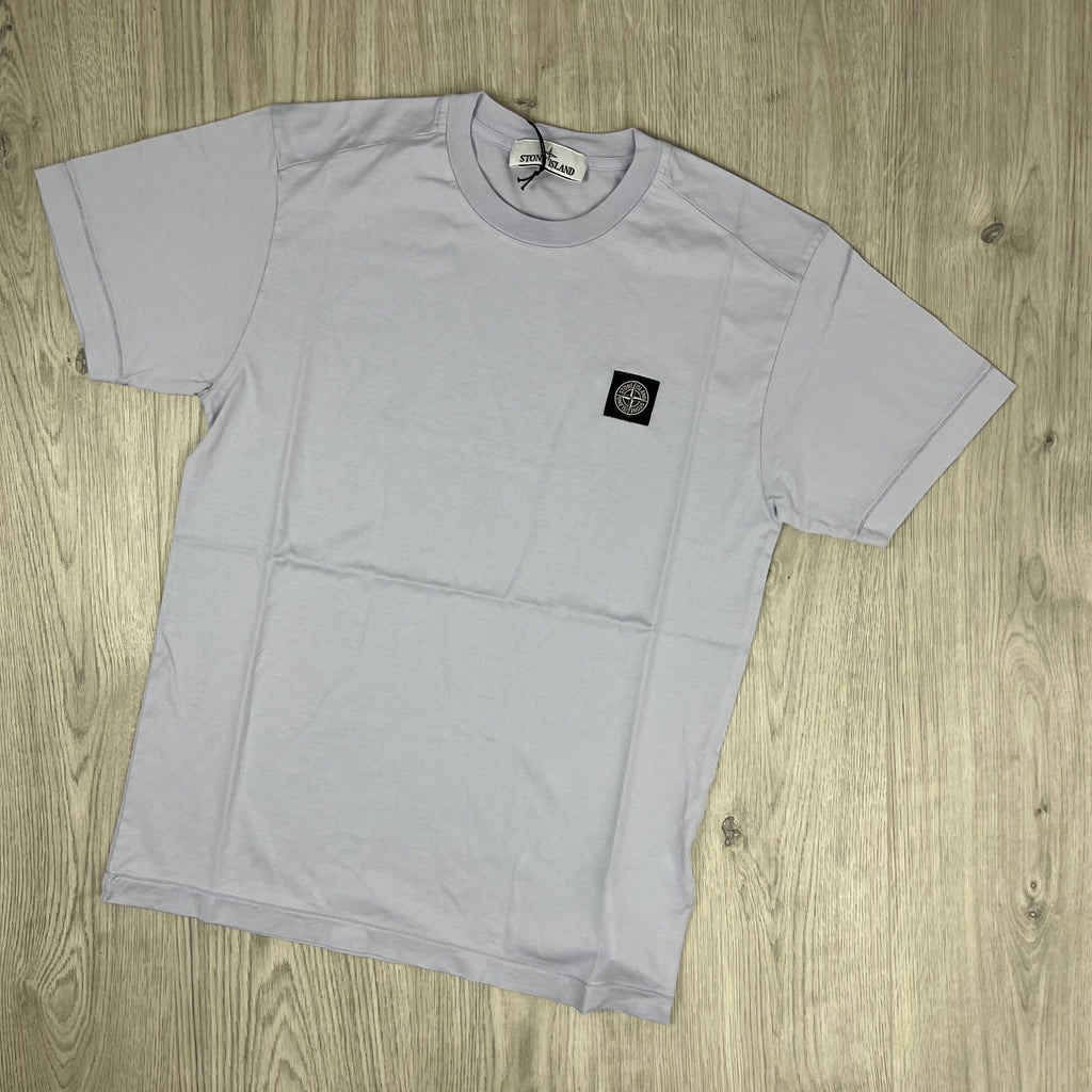 Stone Island Patch T-Shirt - Lilac