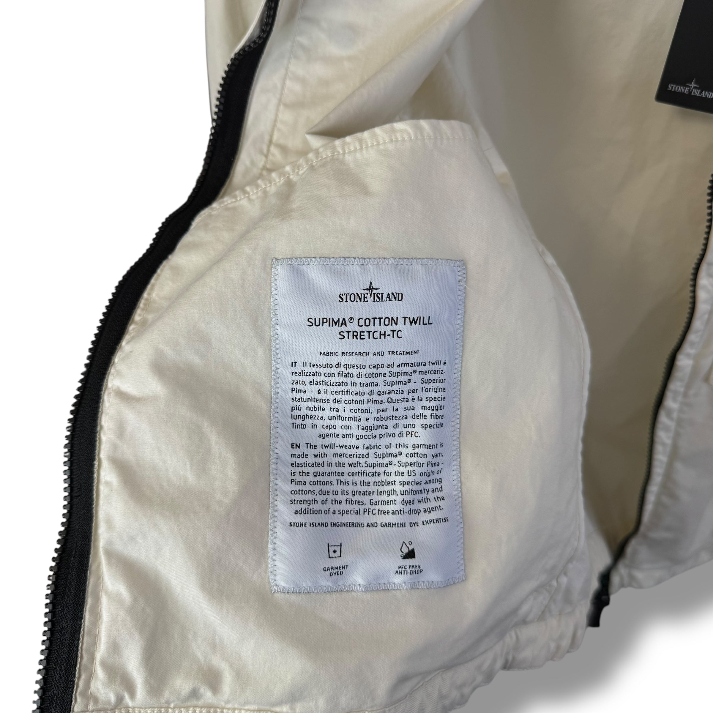 Stone Island Supima Cotton Twill Stretch-TC (XS, 20.5”)