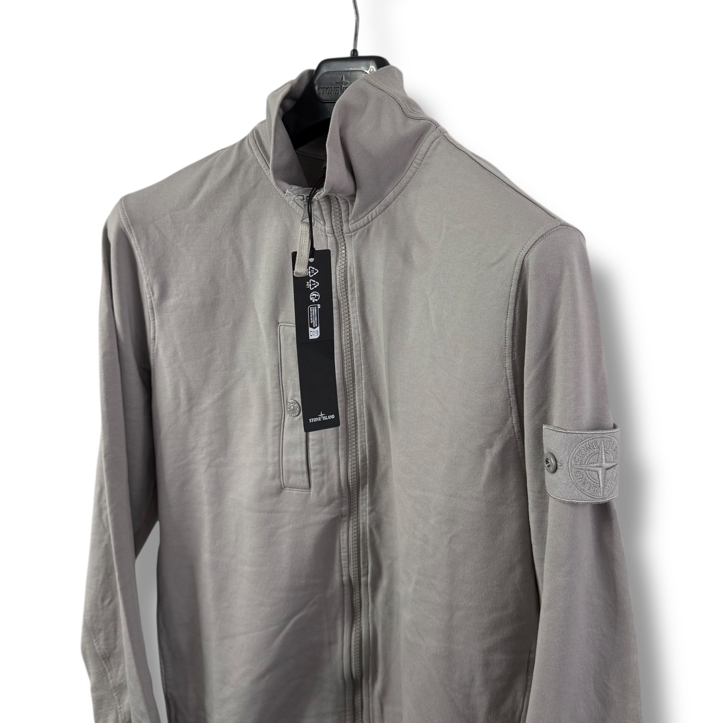 Stone Island Ghost Zip Jacket (M, 22.5”)