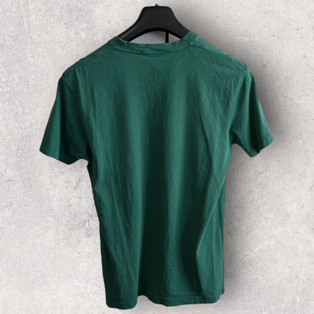 Stone Island Green T-shirt (M, 20”)