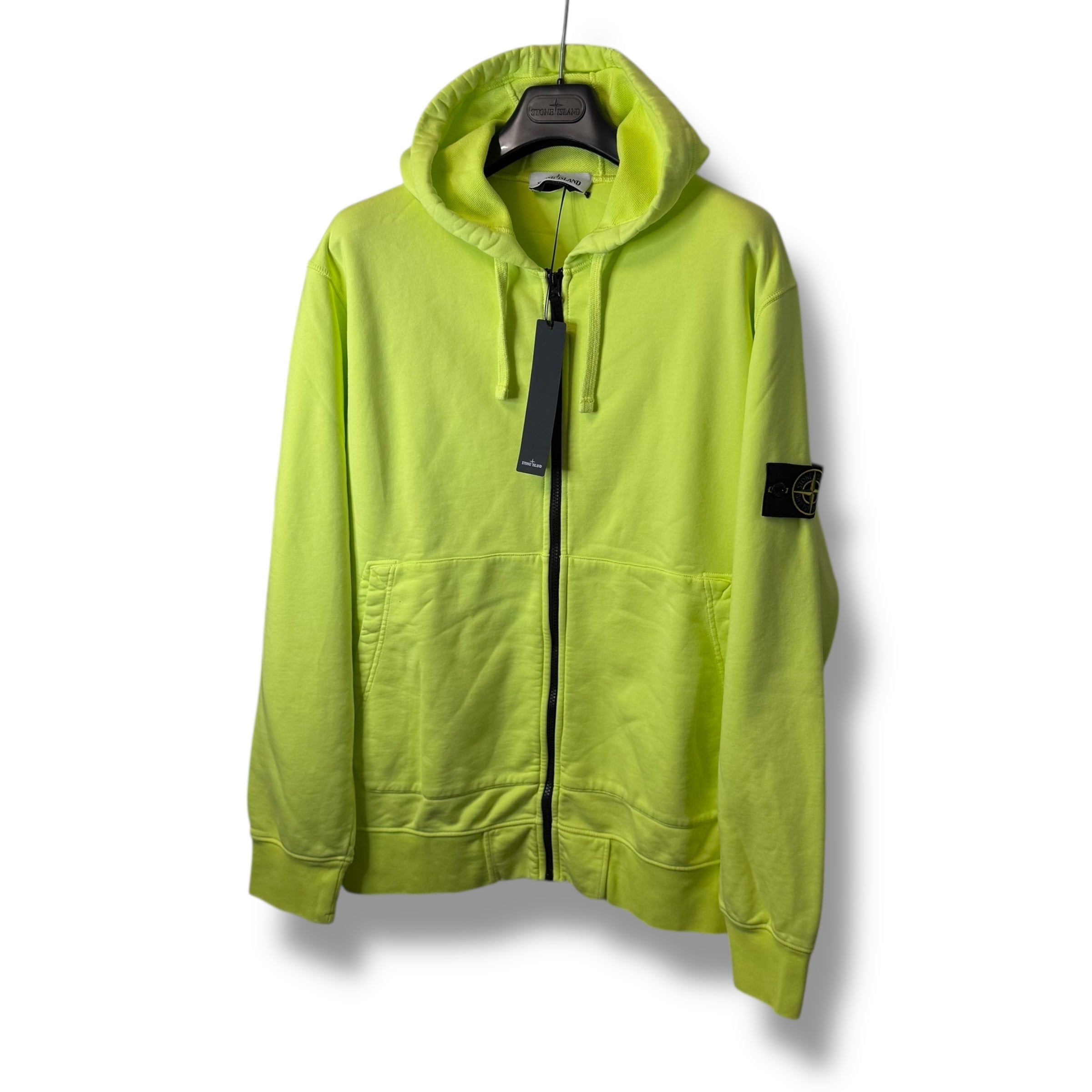 Stone Island Zip Through Hoodie (3XL, 27”)