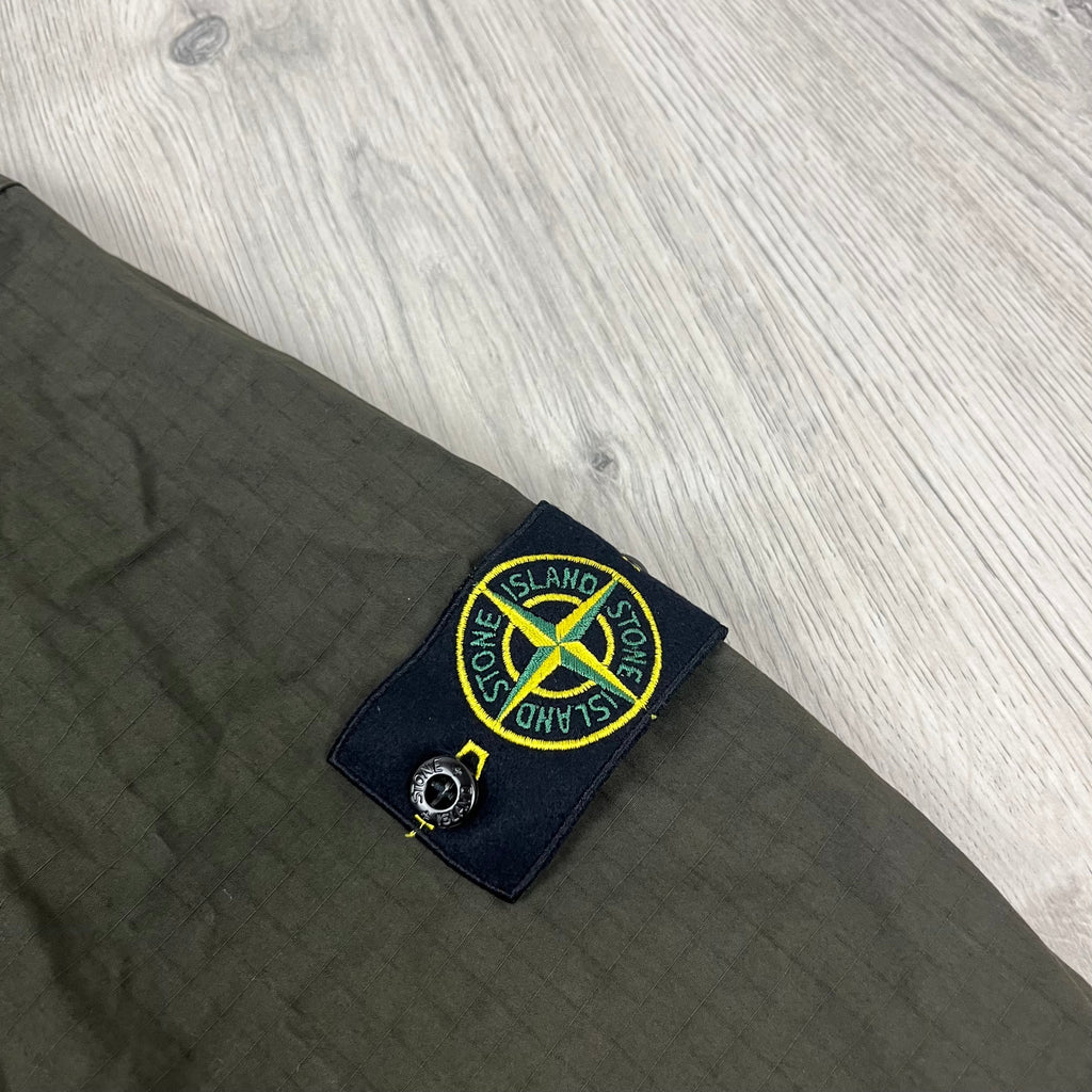 Stone Island Zip Overshirt - Musk