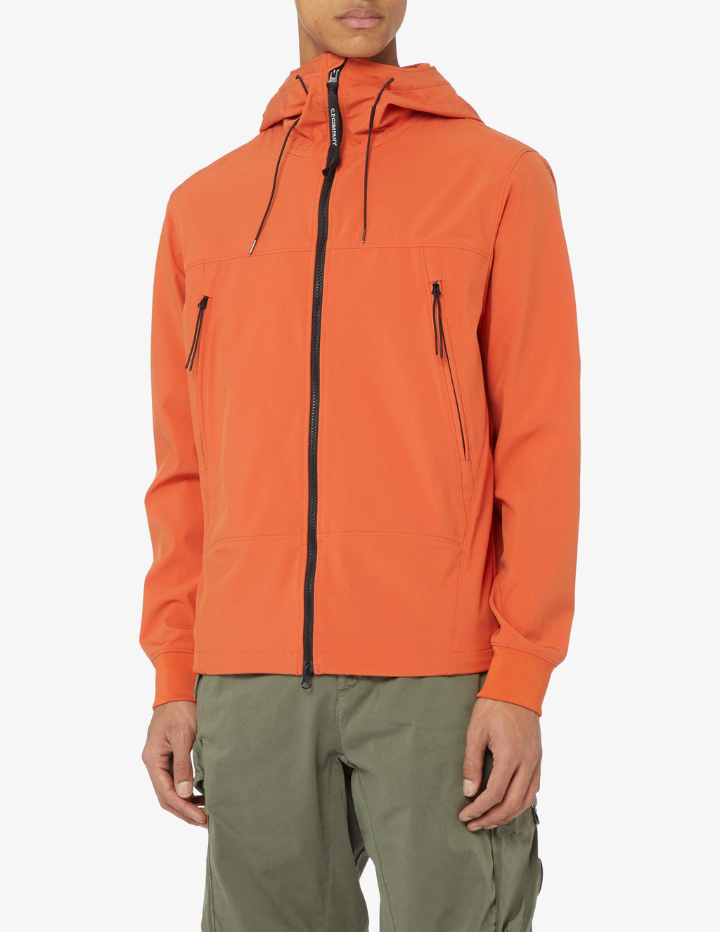 Cp Company Goggle Soft Shell Jacket Harvest Pumpkin