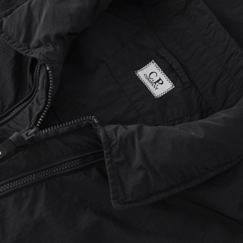Cp Company Chrome-R Lens Overshirt in Black