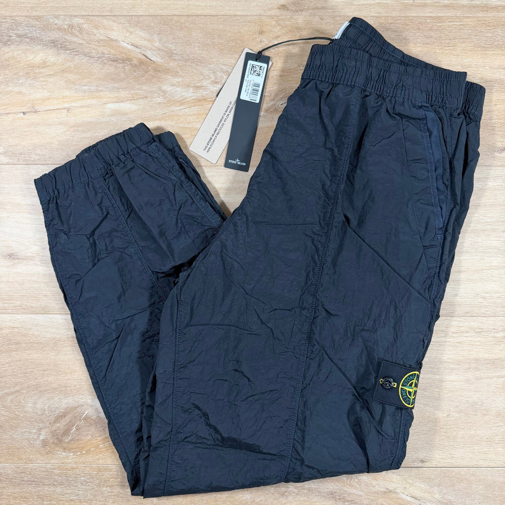 Stone Island Nylon Metal Loose Fit Cargo Trousers in Navy