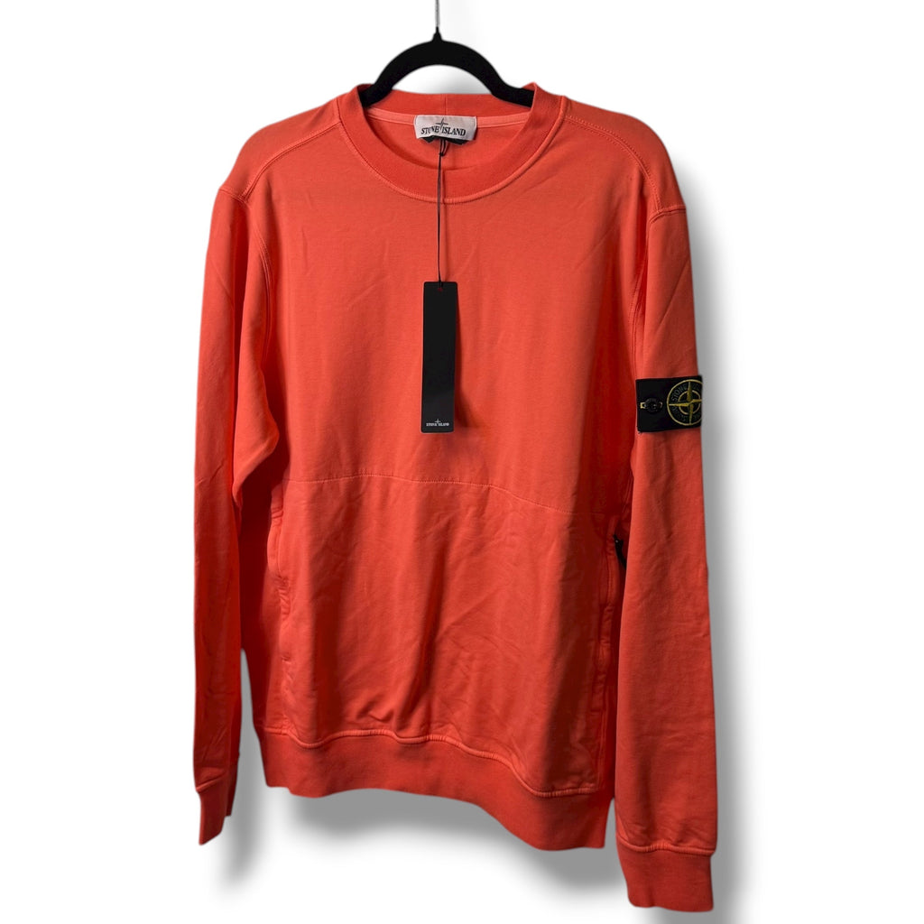 Stone Island Zip Pocket Jumper (L, 23”)