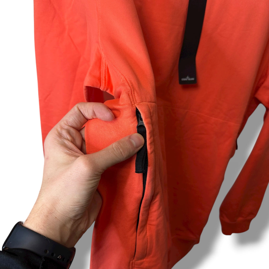 Stone Island Zip Pocket Jumper (L, 23”)