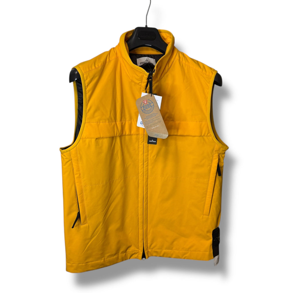 Stone Island Soft Shell Primaloft Gilet (L, 22.5”)