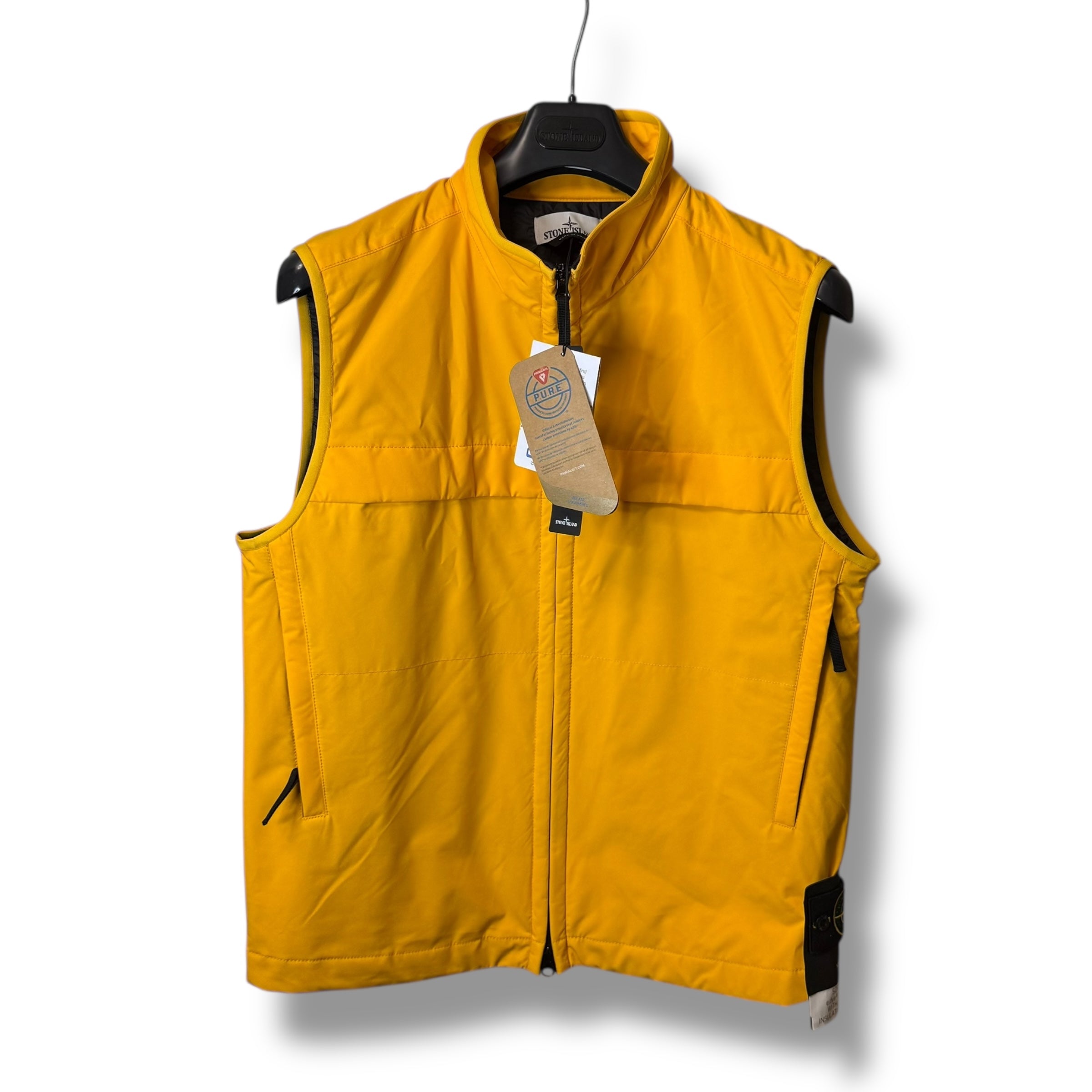 Stone Island Soft Shell Primaloft Gilet (L, 22.5”)