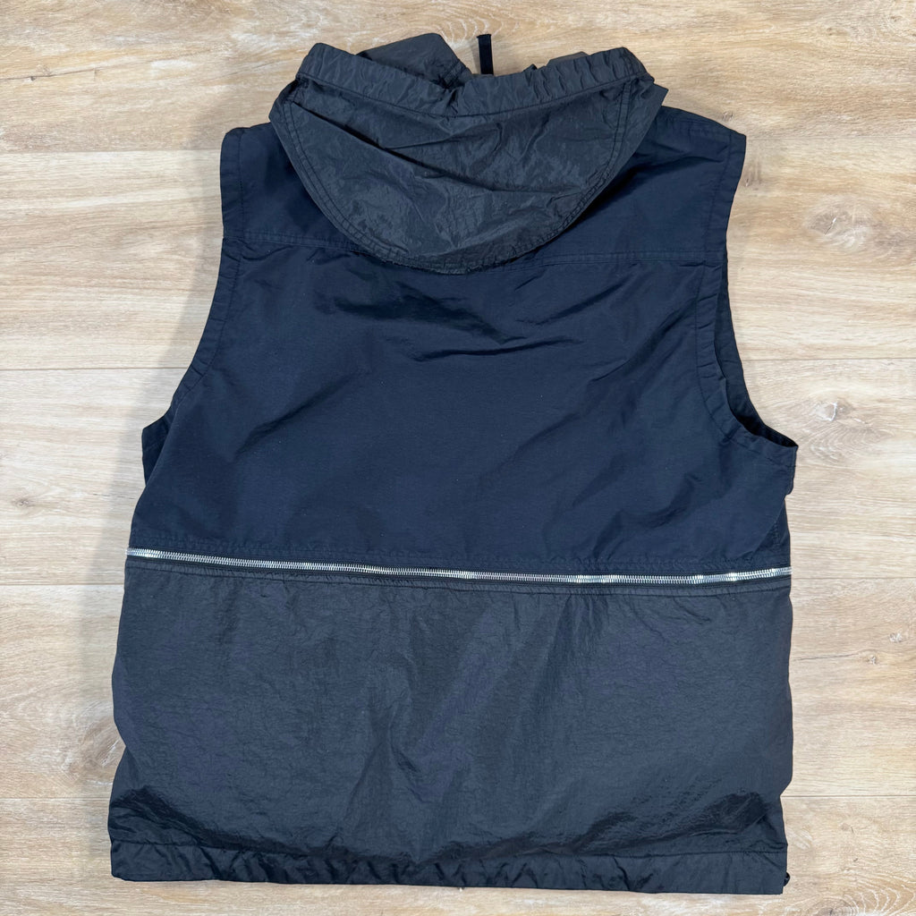 Stone Island Nylon Metal Watro-TC Convertible Jacket in Black