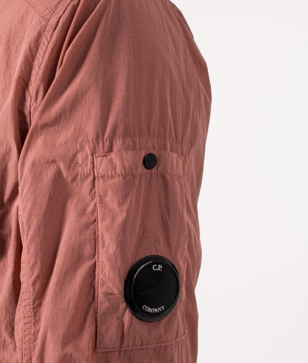 Cp Company Chrome-R Overshirt In Cedar Wood