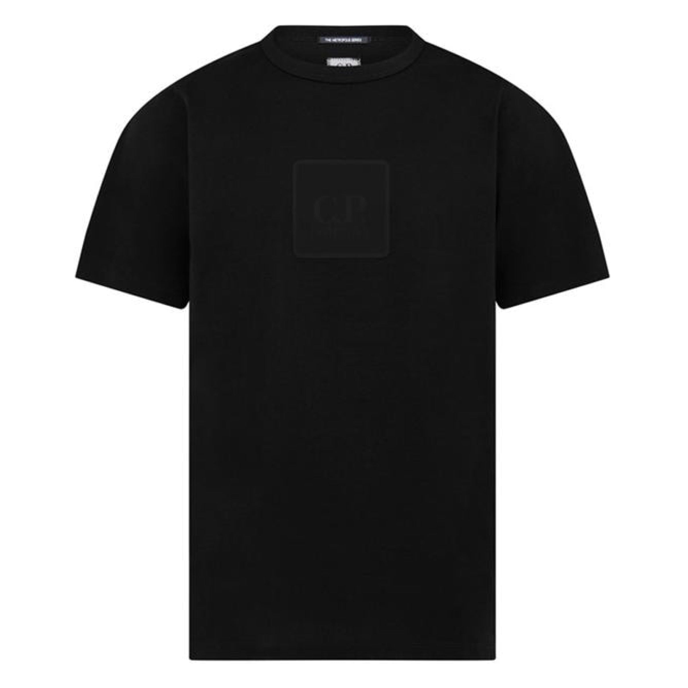 Cp Company 197A Metropolis Series Big Logo T-Shirt in Black