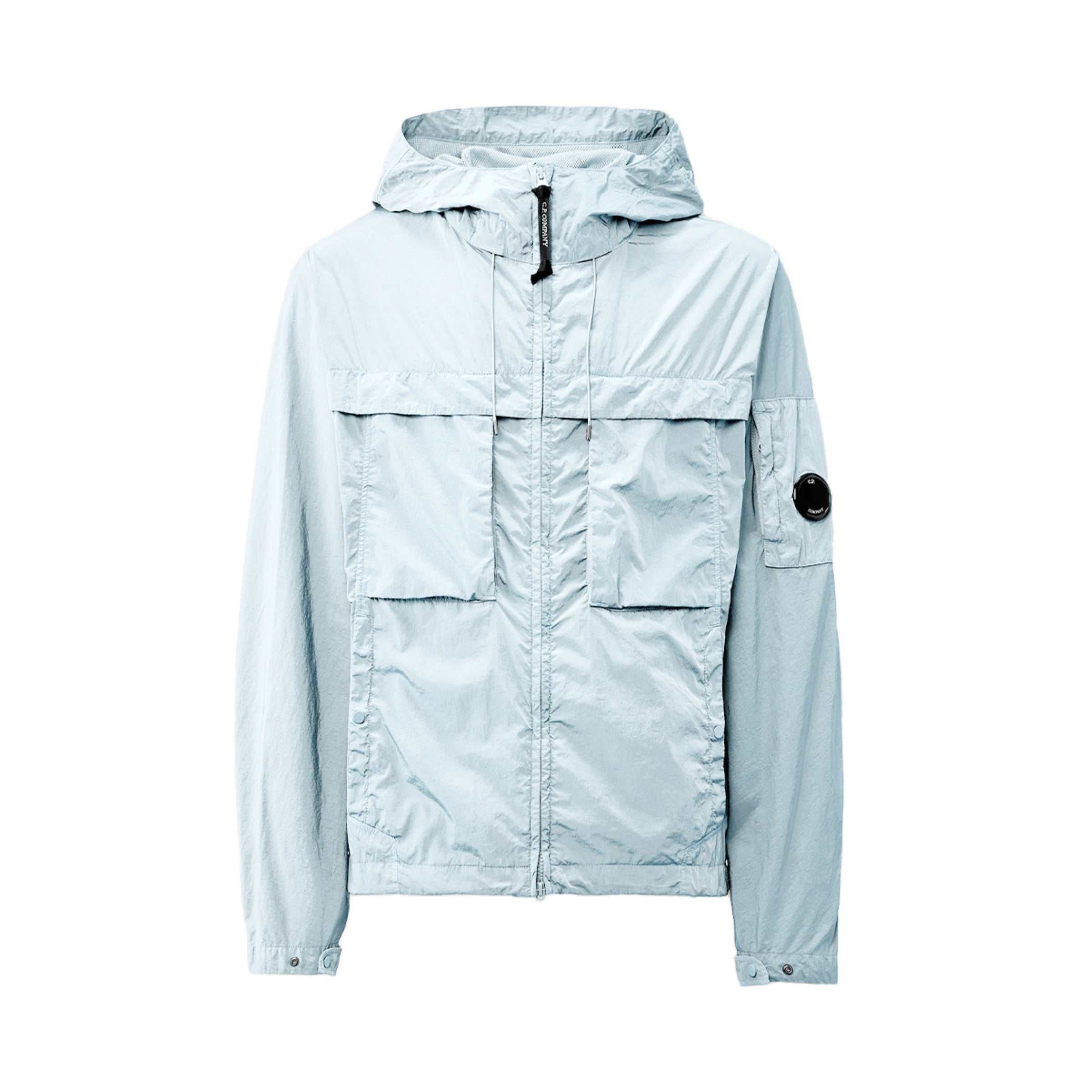 Cp Company Chrome-R Lens Short Jacket in Starlight Blue