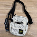 Stone Island Resin Treated Cordura 1500 Pouch Bag in Ivory