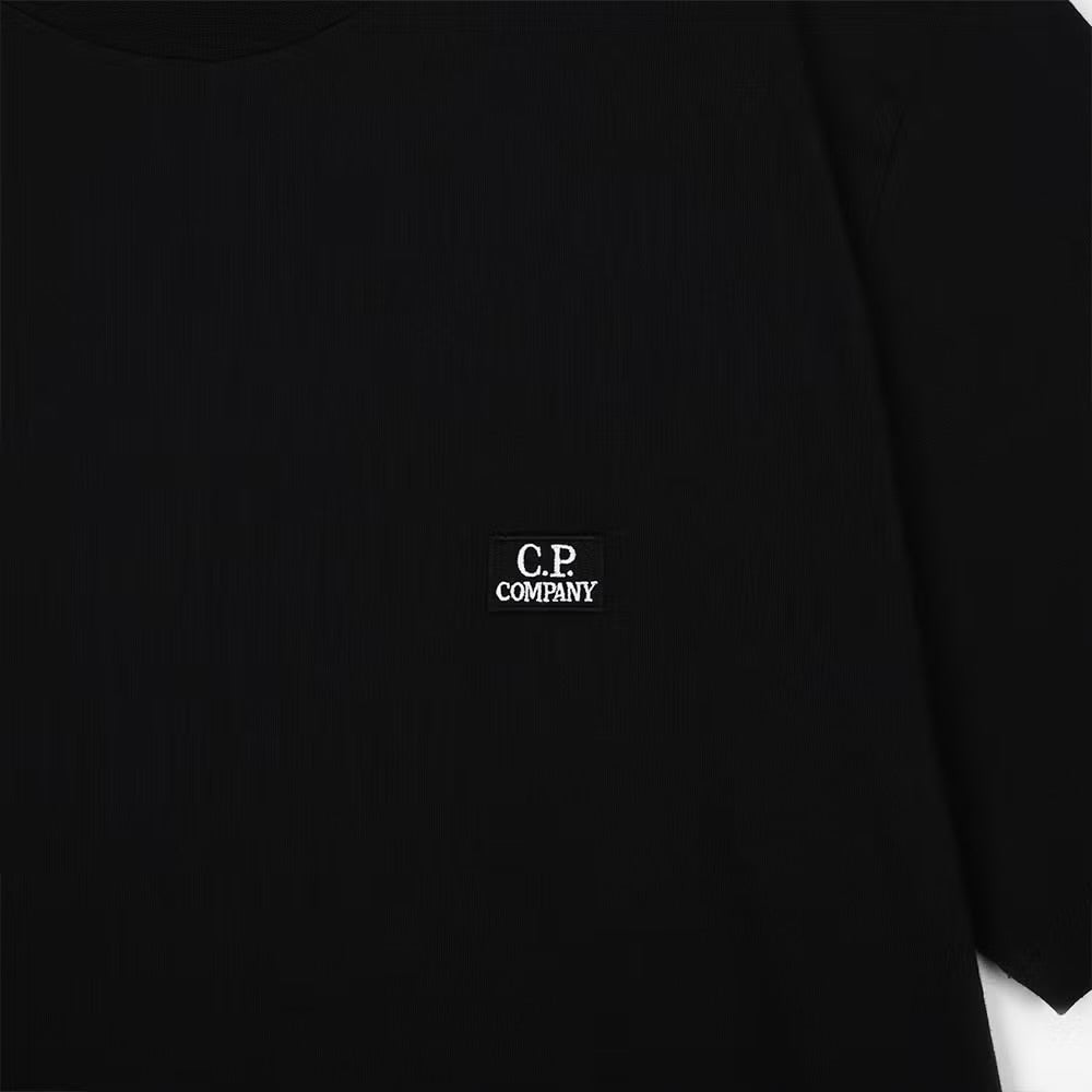 Cp Company Classic Patch Logo T-Shirt in Black