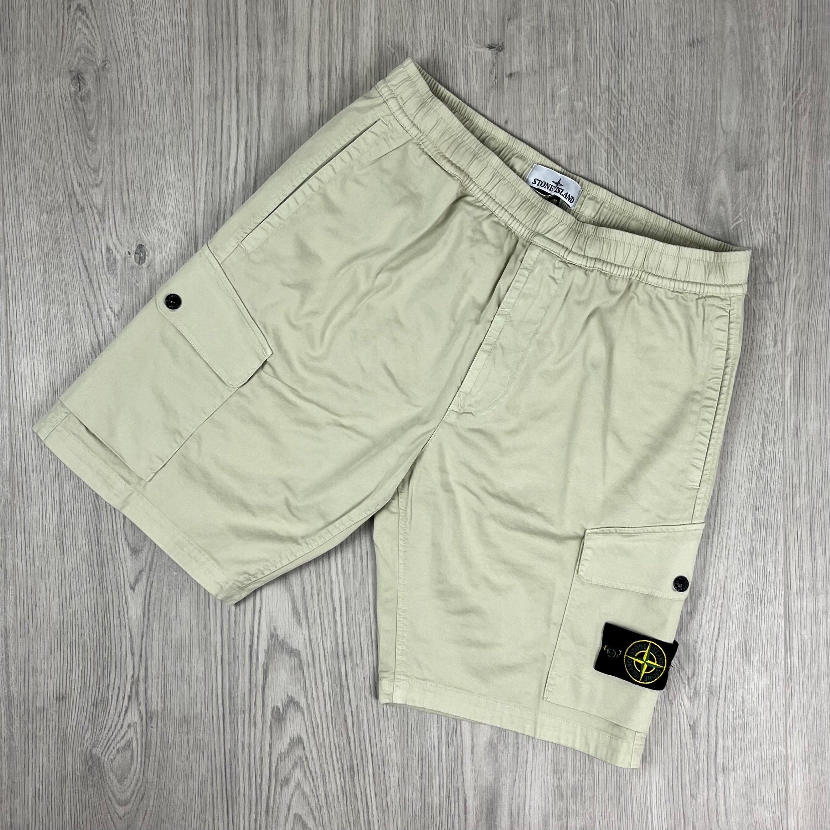 Stone Island Cargo Shorts - Sand