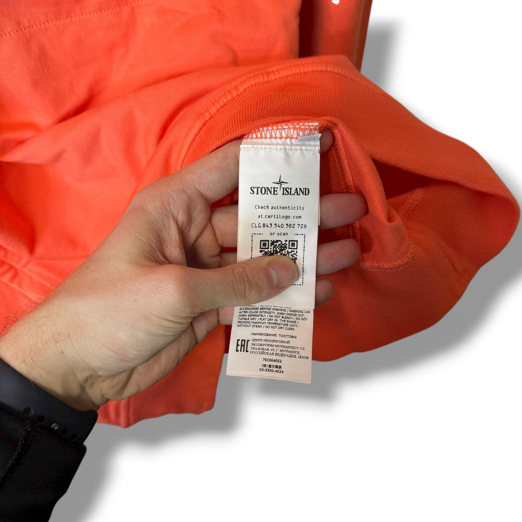 Stone Island Zip Pocket Jumper (L, 23”)