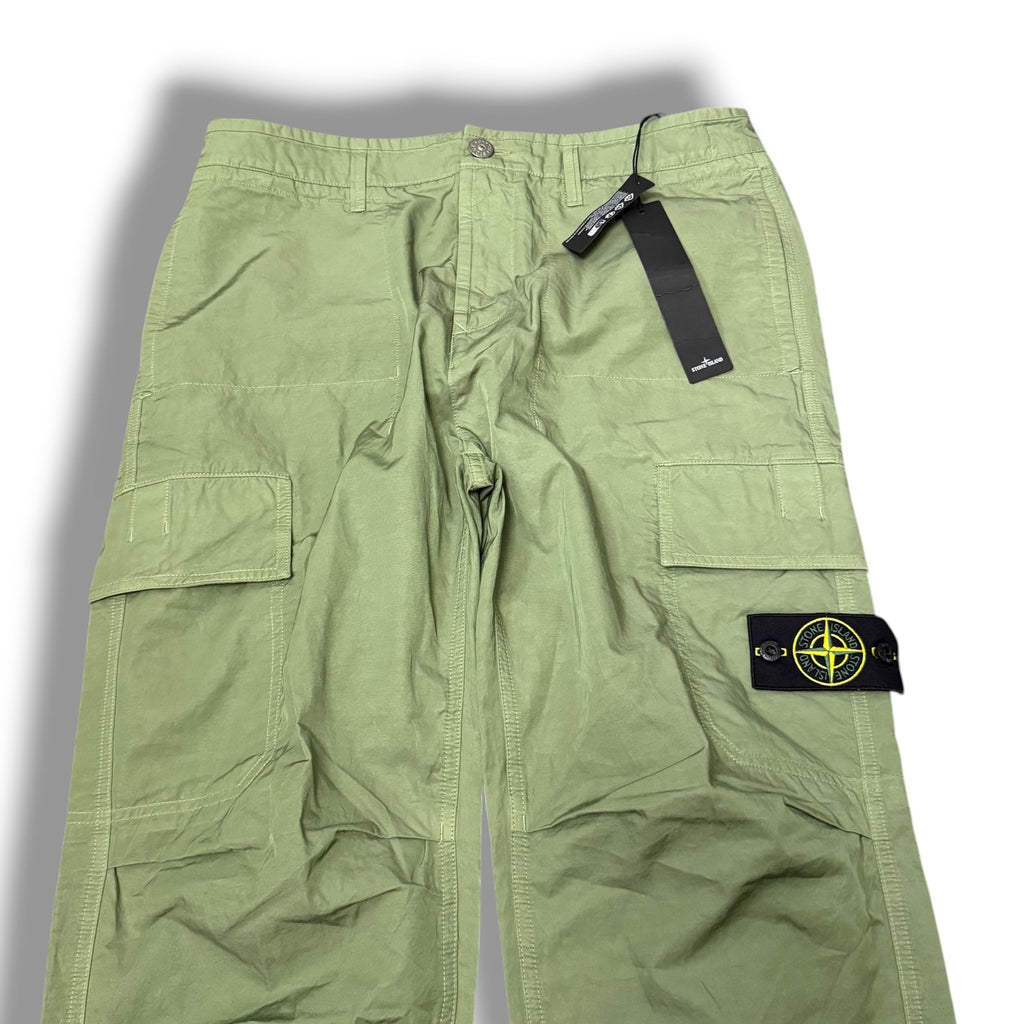 Stone Island Cupro Cotton Cargos (32”)