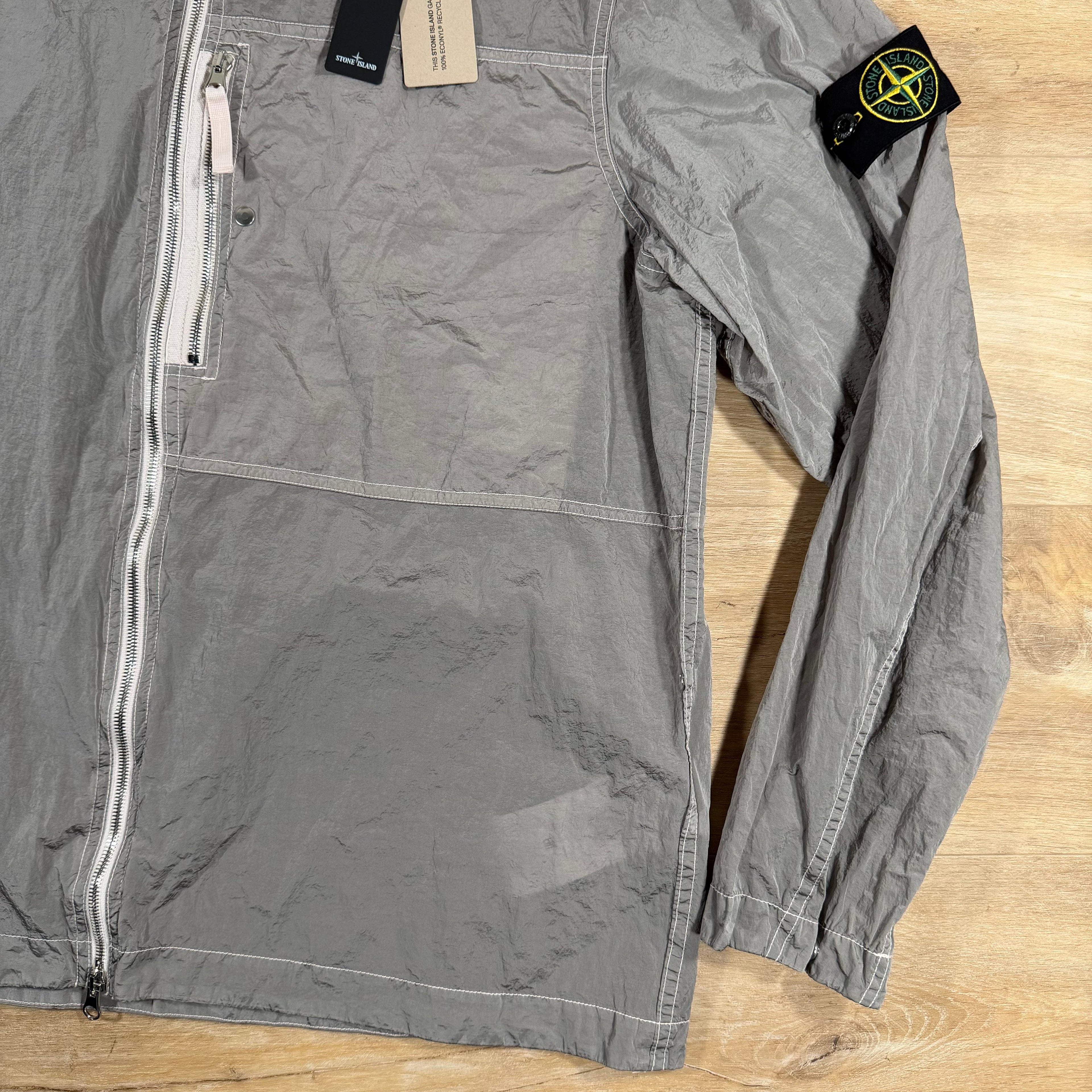 Stone Island Nylon Metal Overshirt in Antique Rose