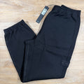 Stone Island Ghost Cotton Wool Fleece Sweatpants in Black