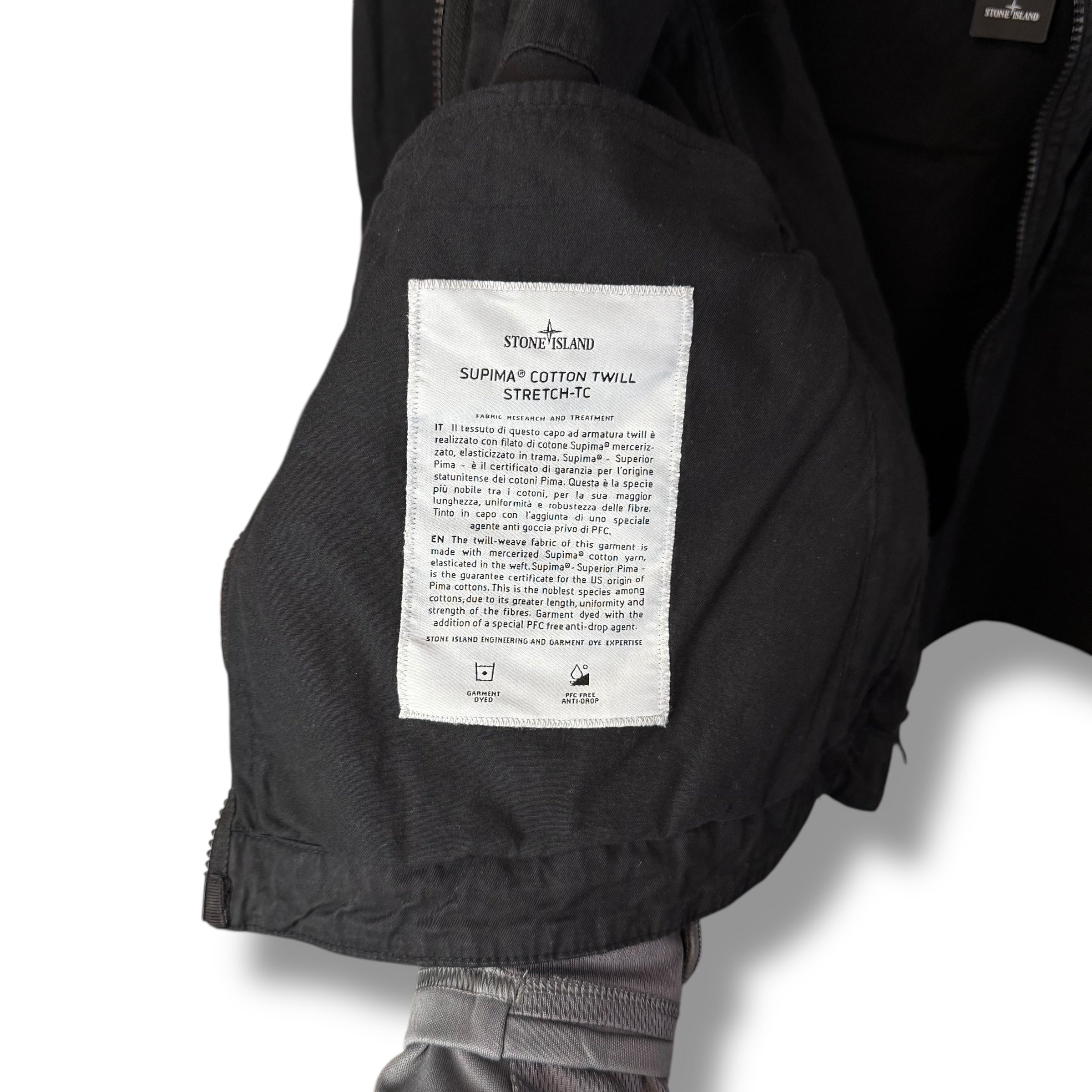 Stone Island Supima Cotton Twill Stretch-TC (M, 22”)