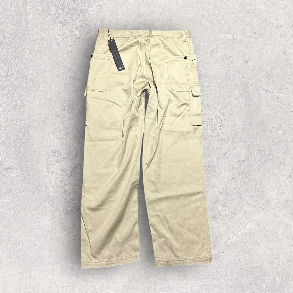Stone Island Wide Leg Cargo Trousers 34