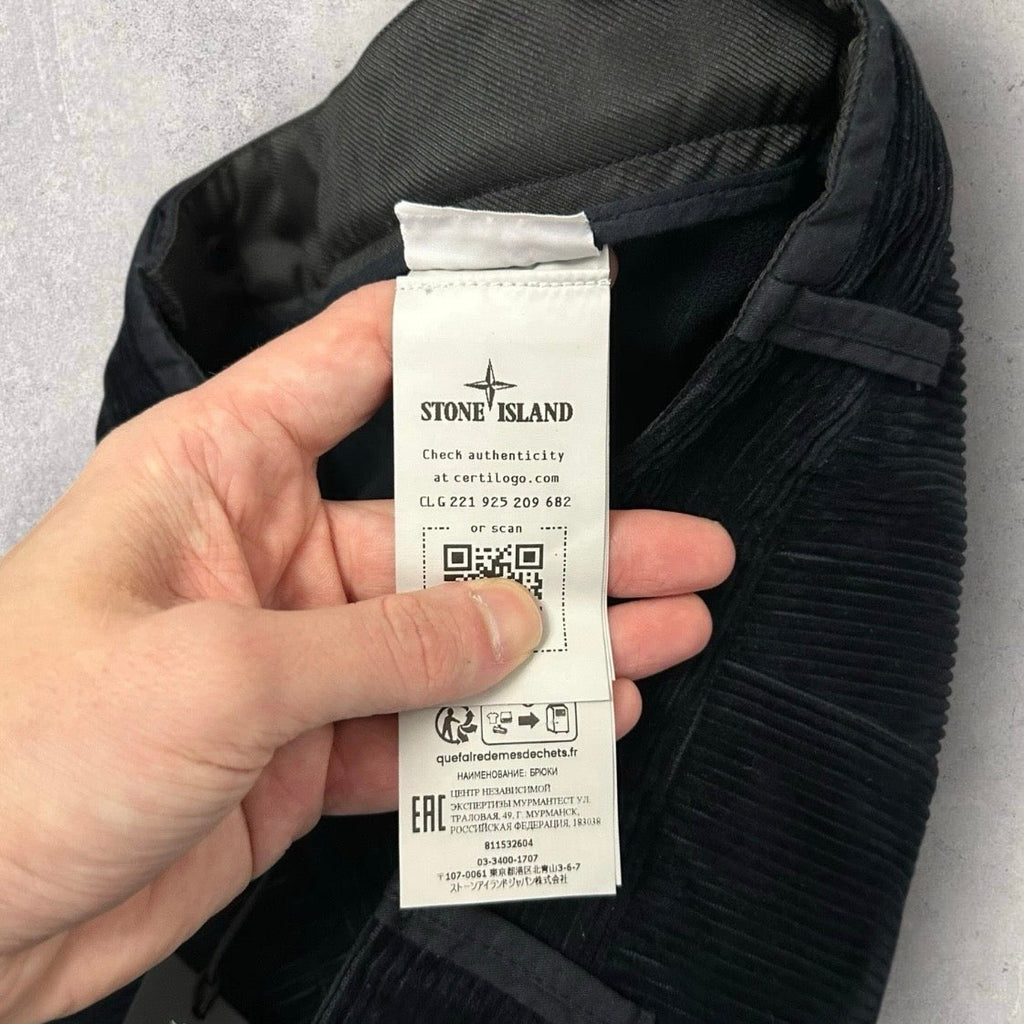 Stone Island Corduroy Cargos (32 Waist)