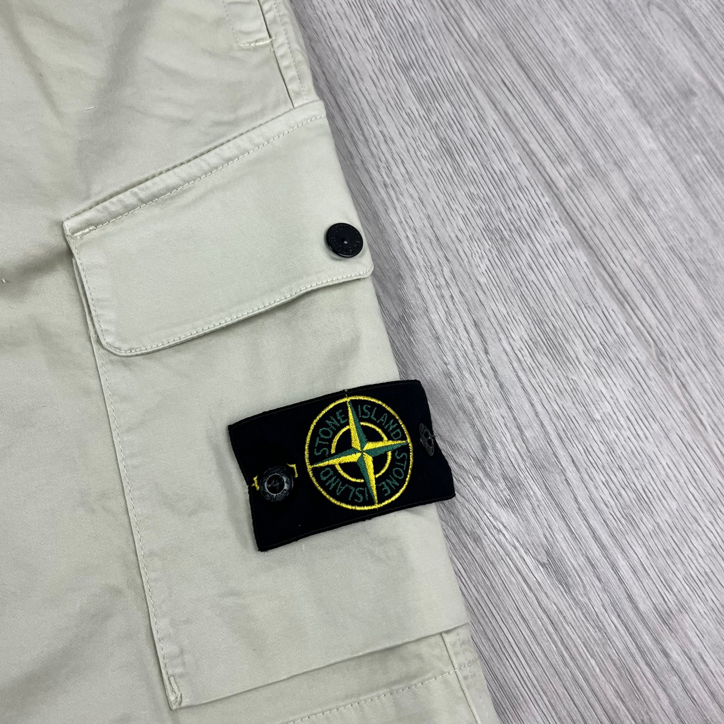 Stone Island Cargo Shorts - Sand