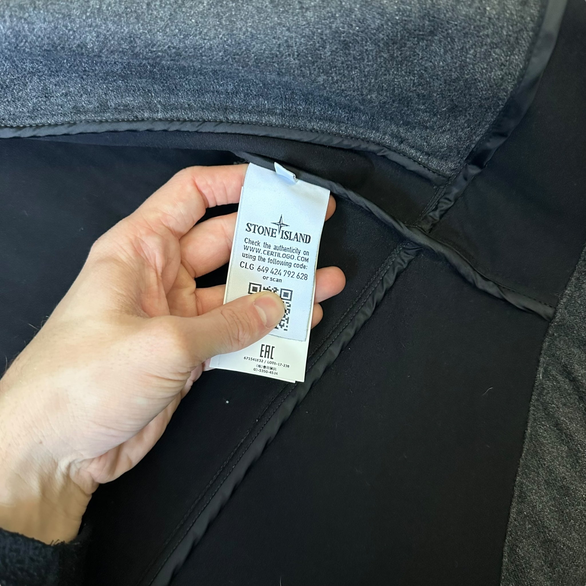 Stone Island Panno Jacket (L 23”)