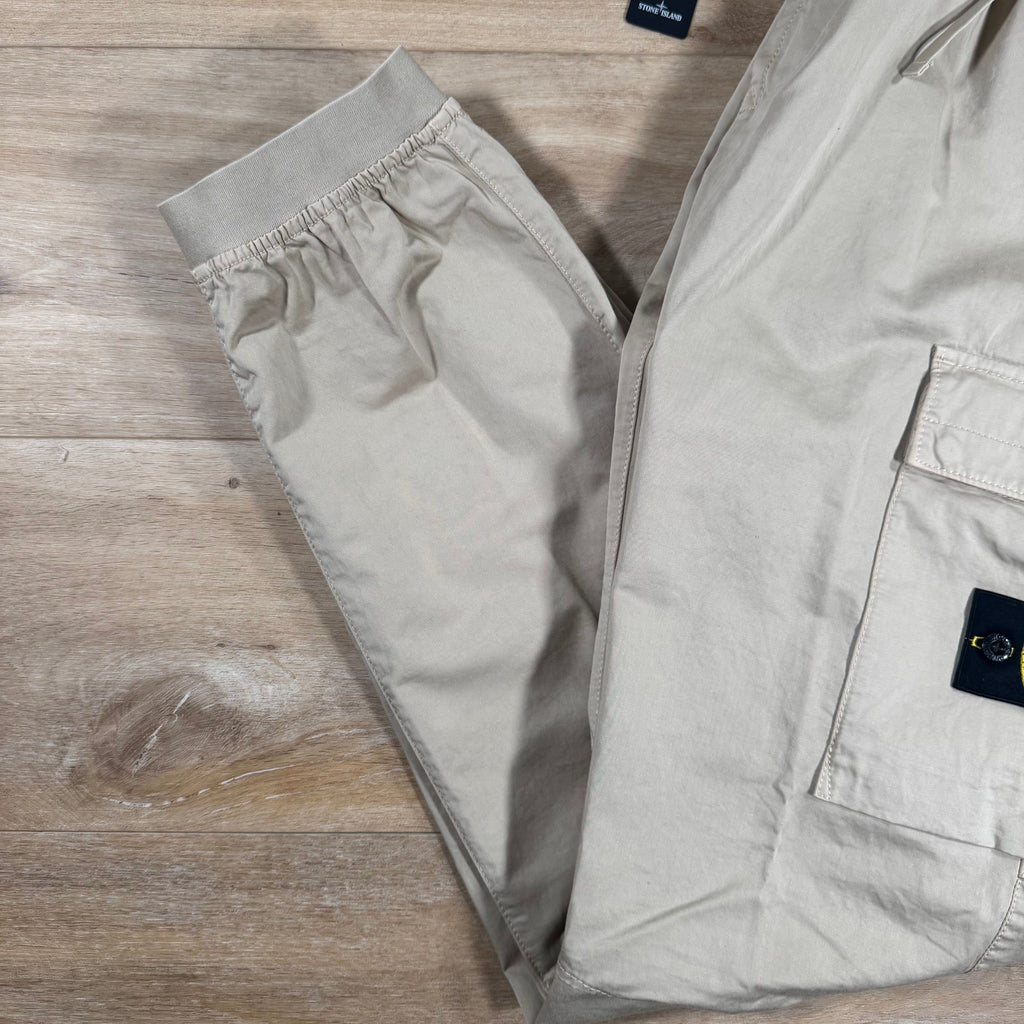 Stone Island Stretch Cargo Pants in Desert
