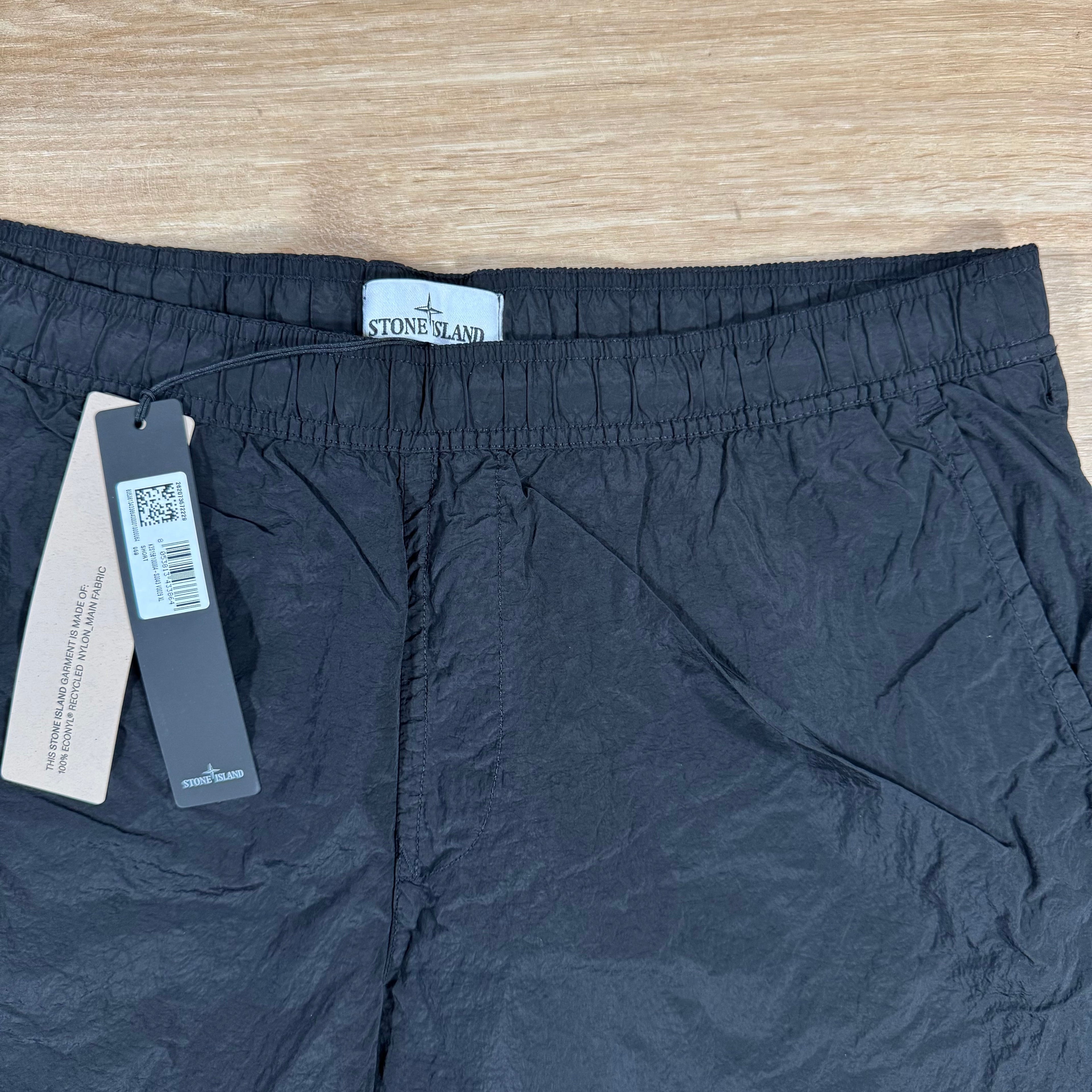 Stone Island Nylon Metal Swim Shorts in Black