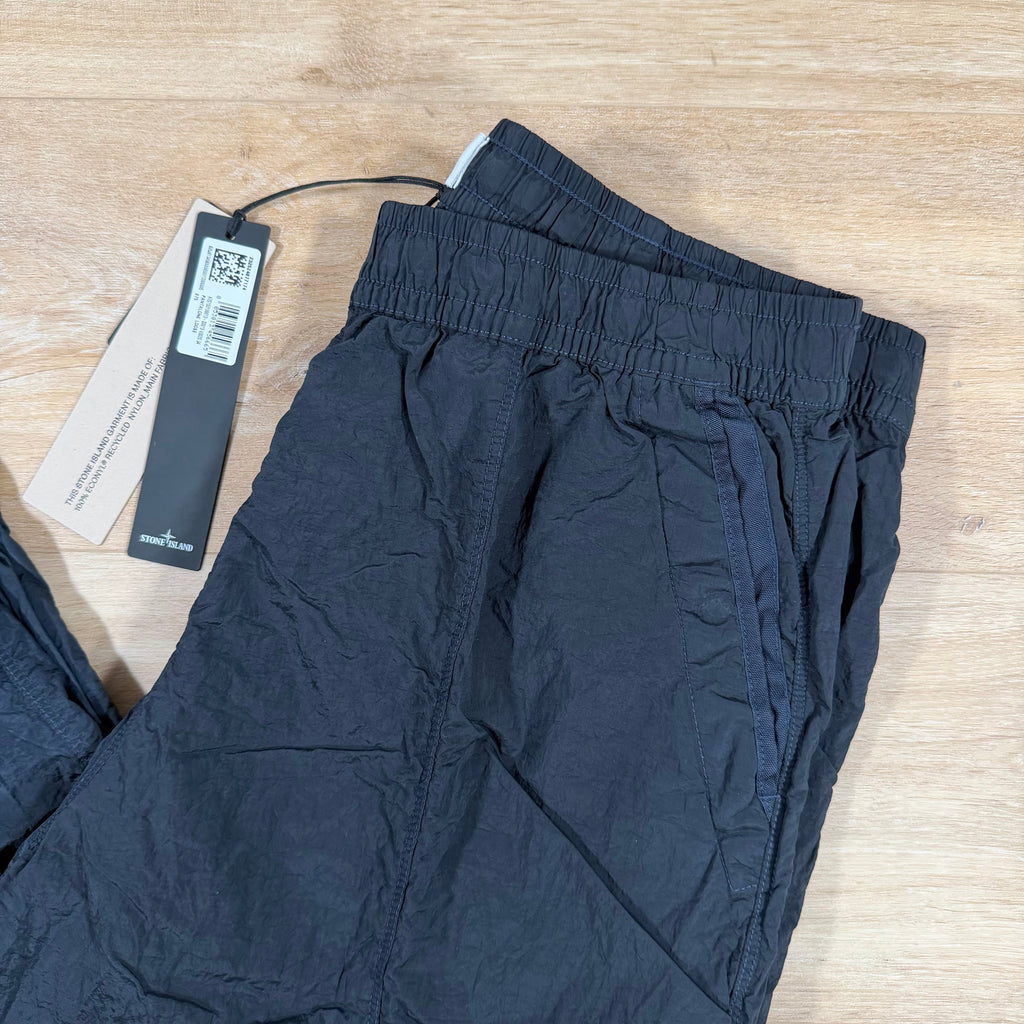Stone Island Nylon Metal Loose Fit Cargo Trousers in Navy