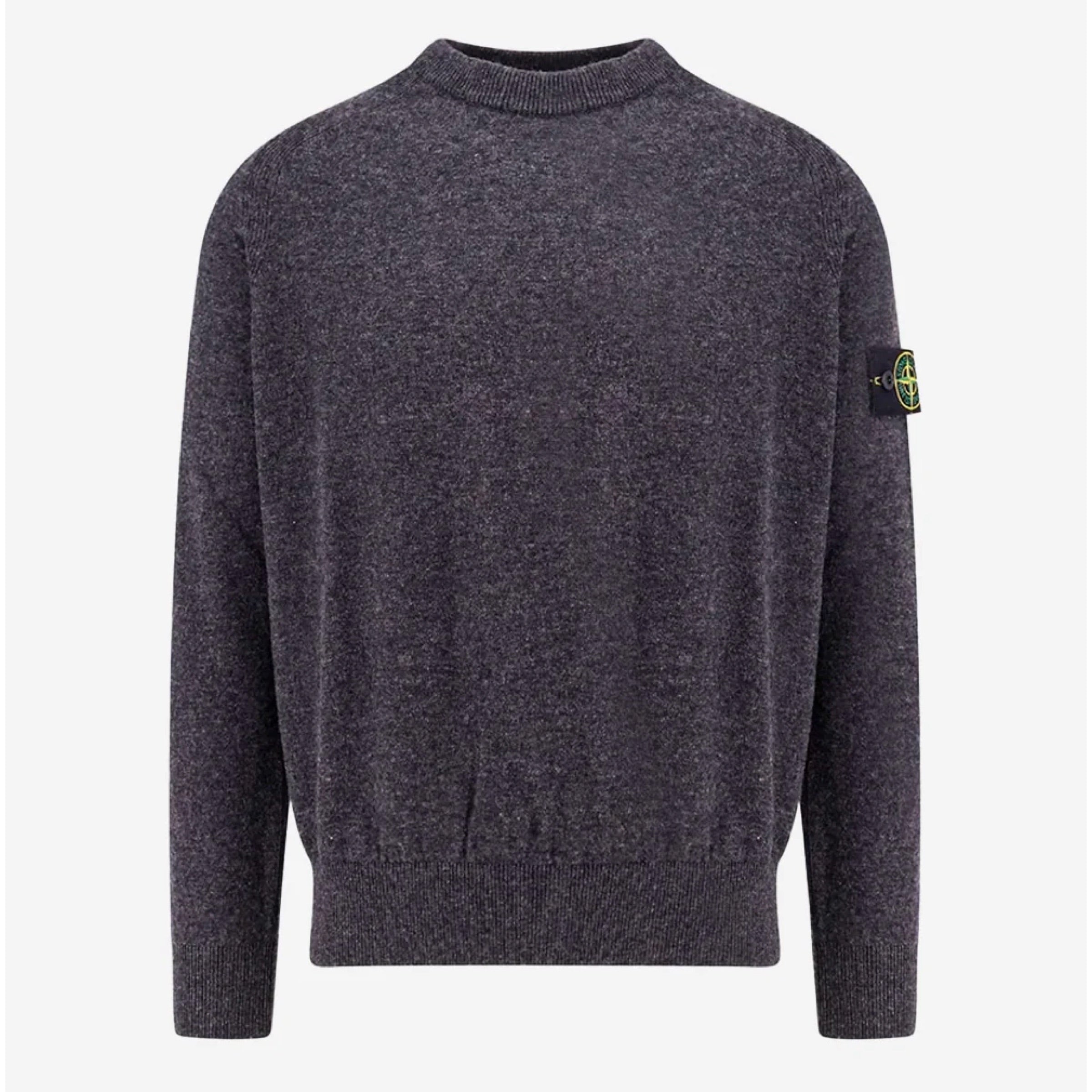 Stone Island RWS Knit Sweatshirt In Charcoal