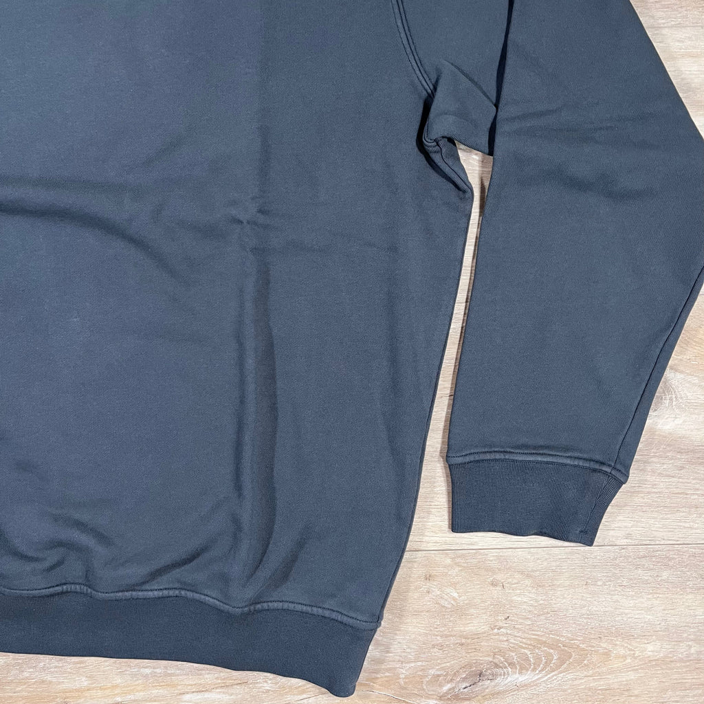 Stone Island Industrial Print Oversized Crewneck Sweatshirt in Lead Grey