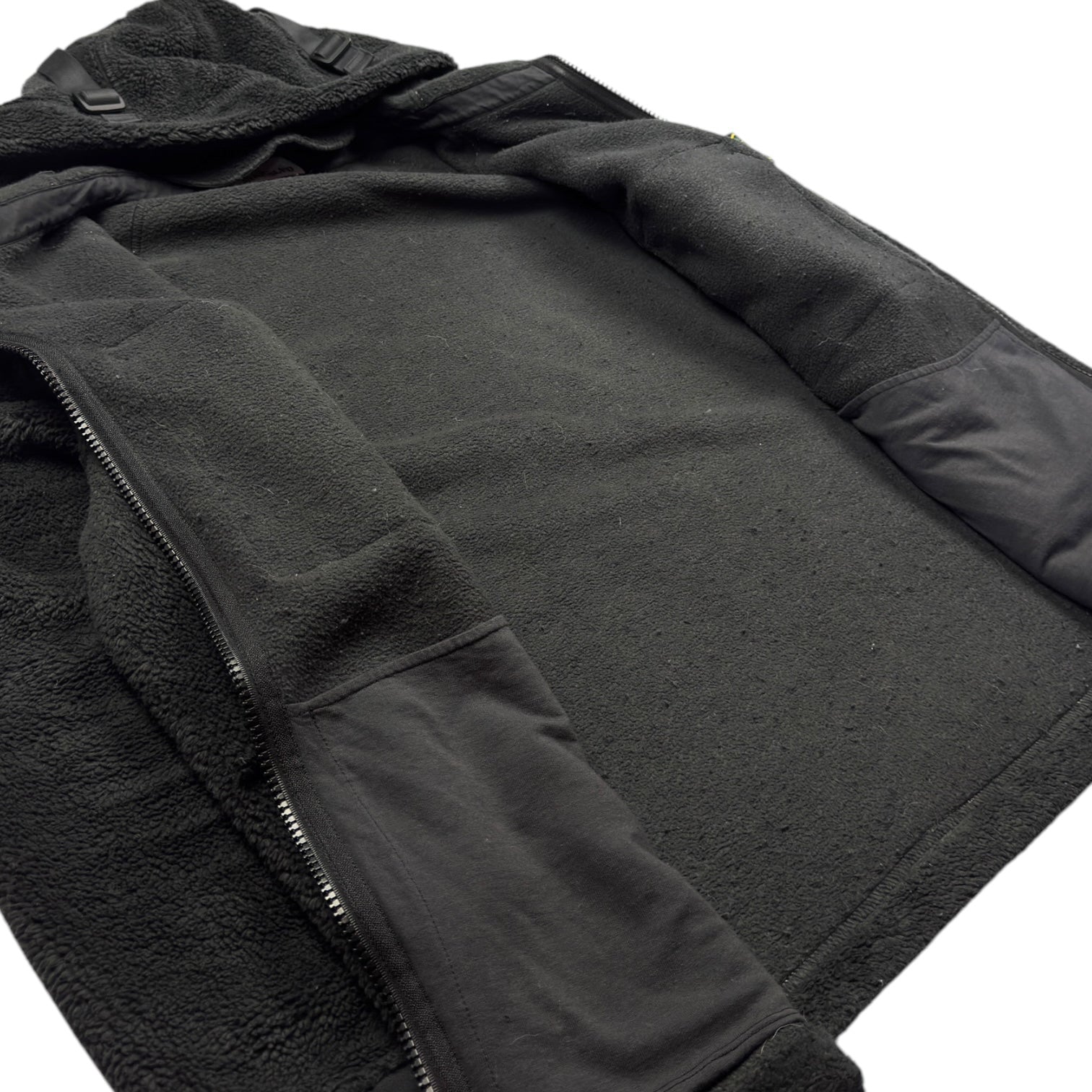 Stone Island Teddy Fleece Jacket A/W 21 Black