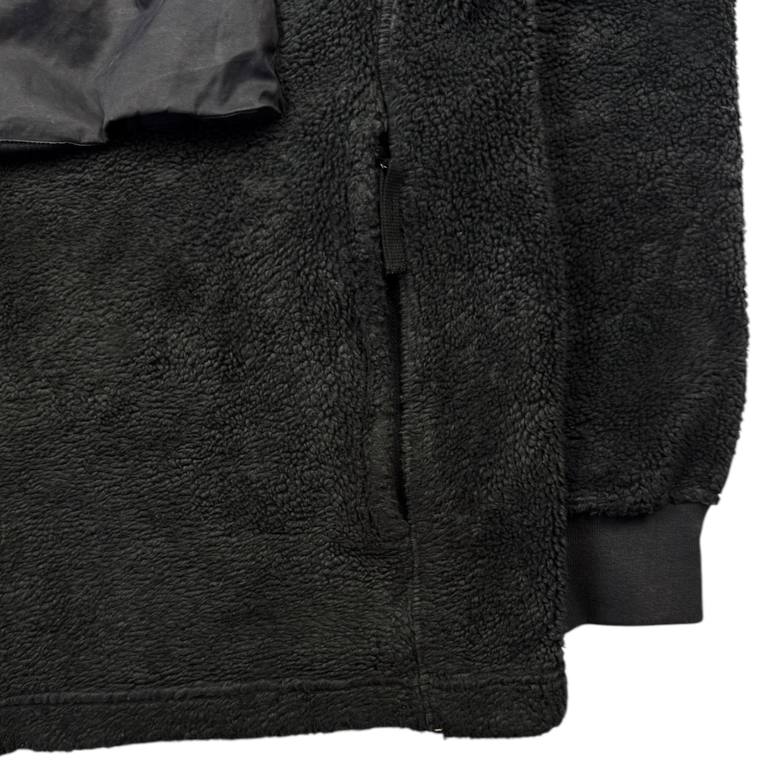Stone Island Teddy Fleece Jacket A/W 21 Black