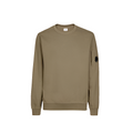 Cp Company Light Fleece Lens Sweatshirt in Lead Grey