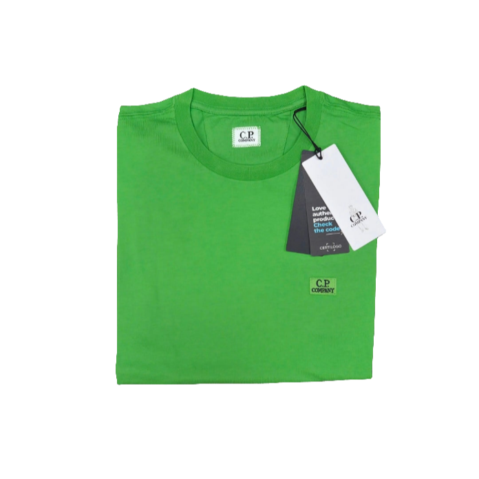 Cp Company Classic Patch Logo T-Shirt in Green