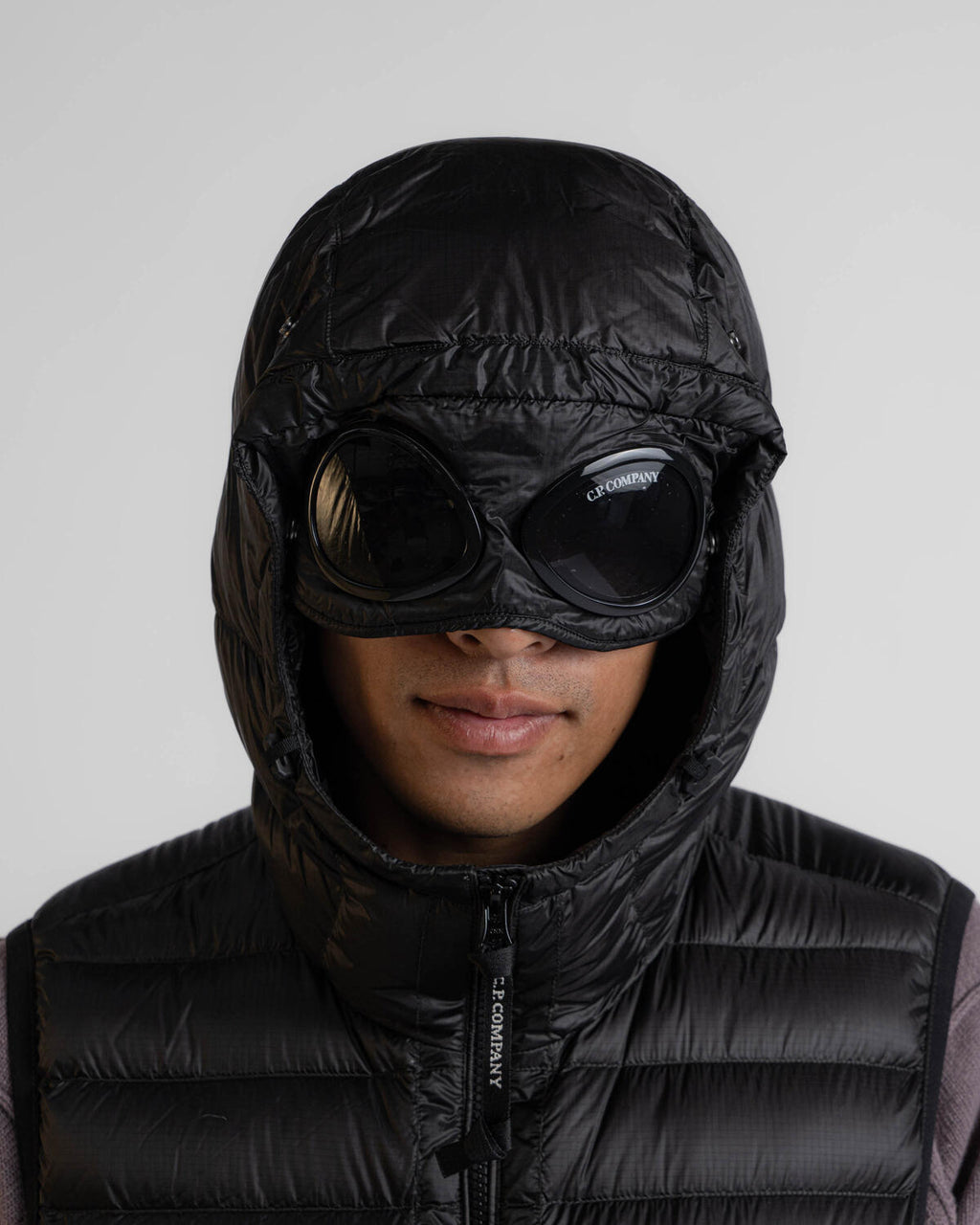 Cp Company D.D Shell Down Gilet In Black