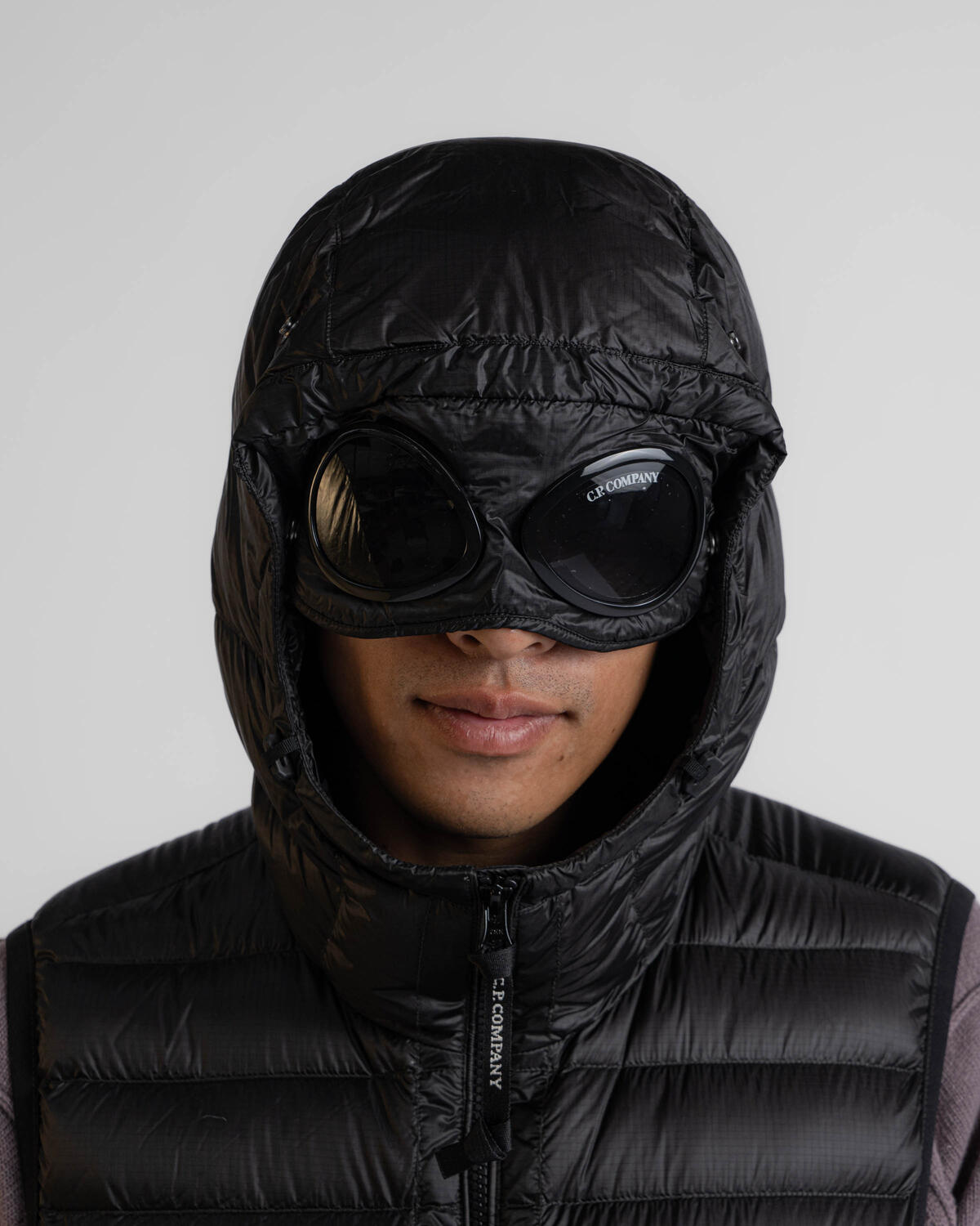 Cp Company D.D Shell Down Gilet In Black