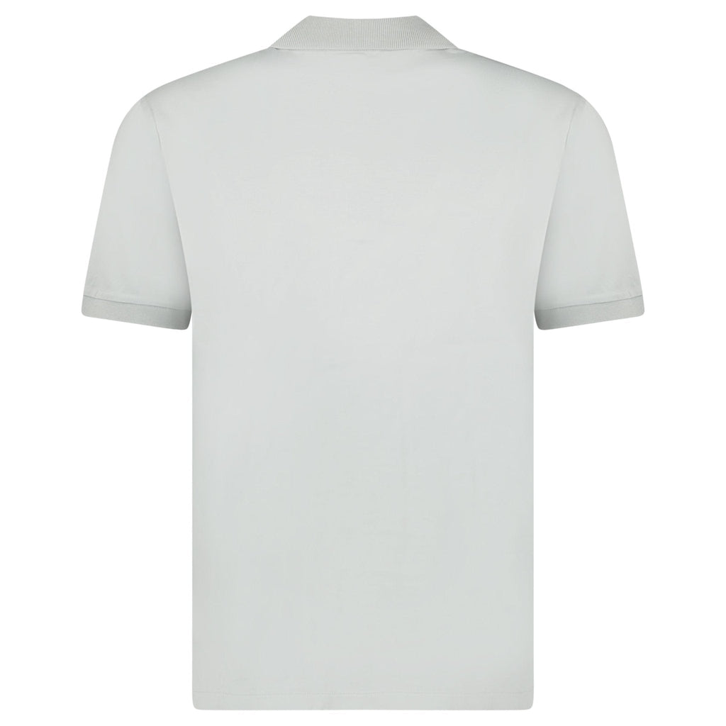 CP Company 70/2 Mercerized Polo Shirt in Blue Fox