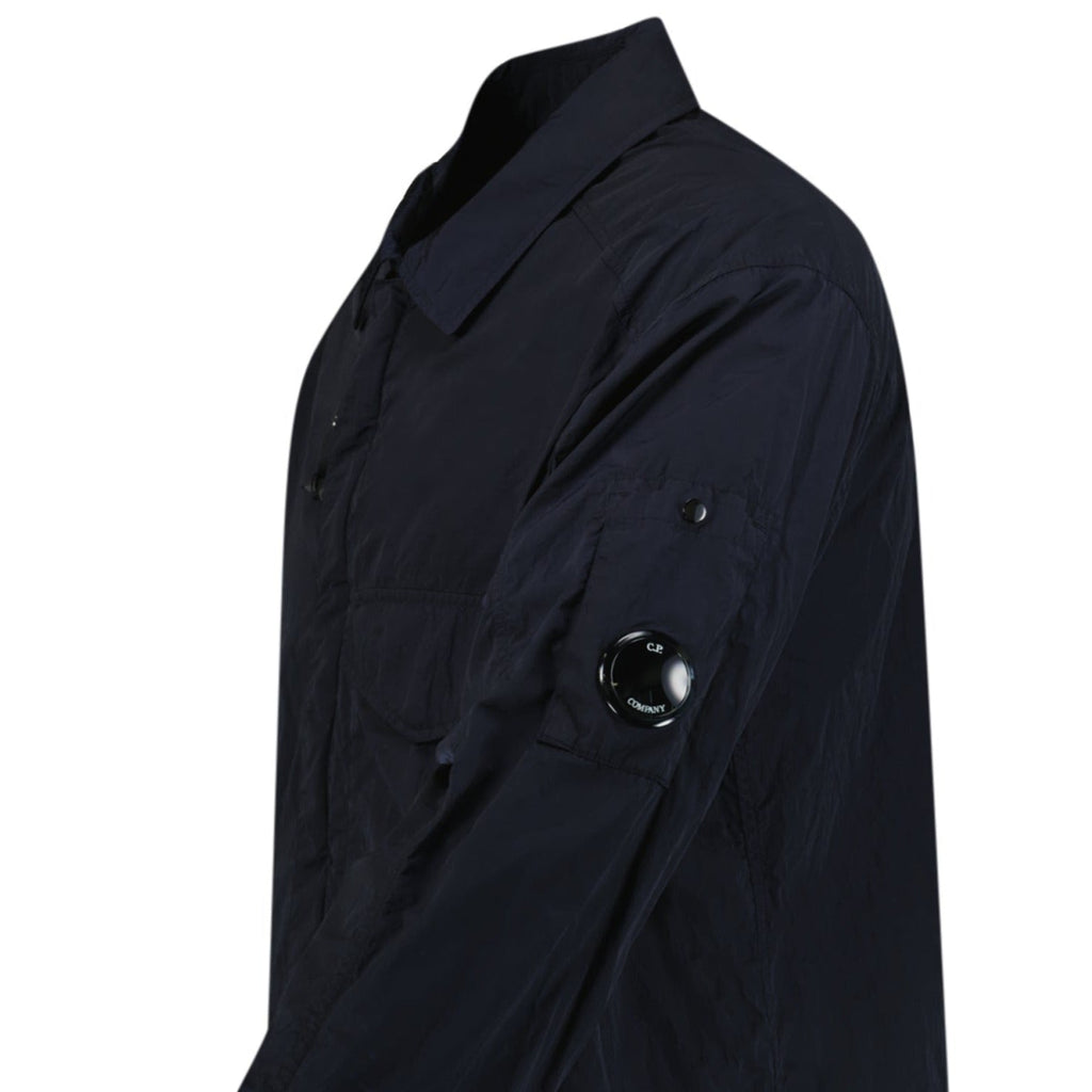 CP Company Lens Chrome Zip-Up Jacket Navy