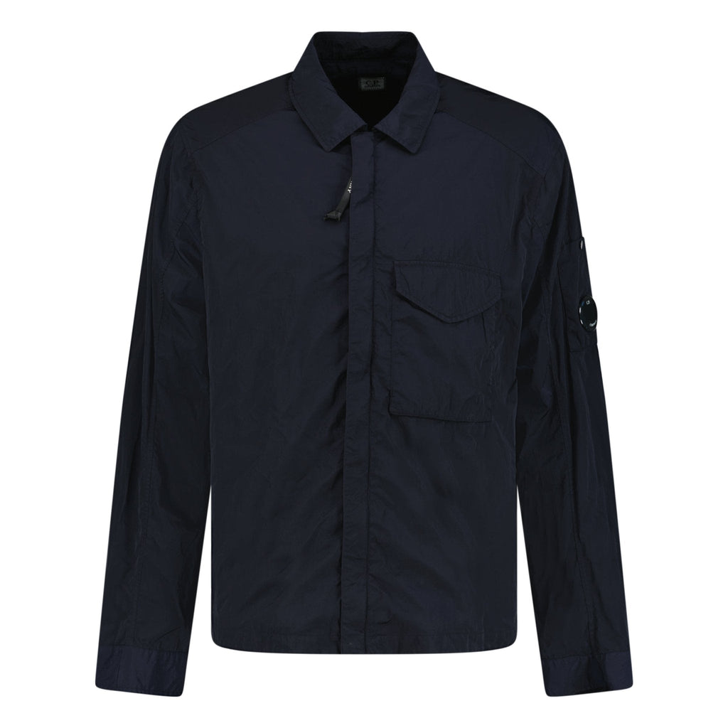 CP Company Lens Chrome Zip-Up Jacket Navy