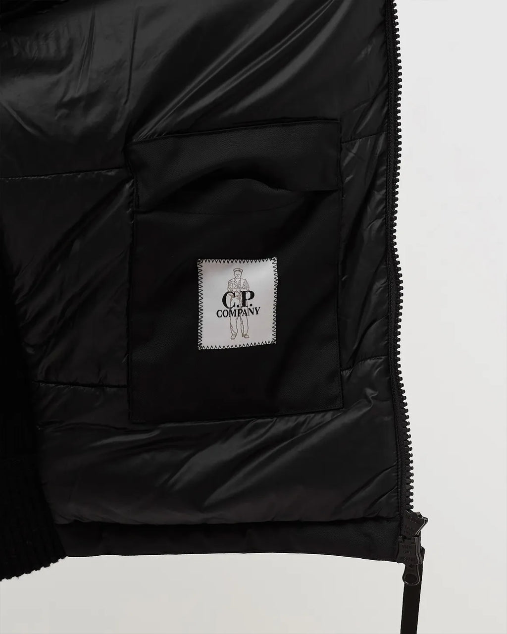 Cp Company Metropolis Series Mixed Lambswool Jacket in Black