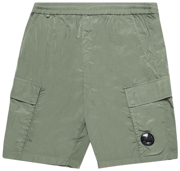 Cp Company 179A Chrome-R Cargo Shorts In Agave Green