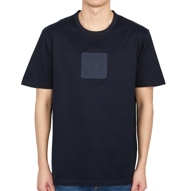 Cp Company 197A Metropolis Series Big Logo T-Shirt in Navy