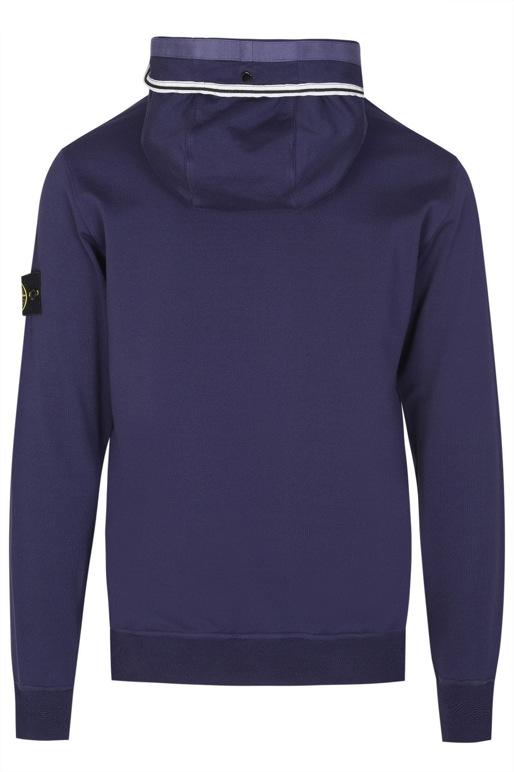 Stone Island Stretch Overhead Hoodie In Blue